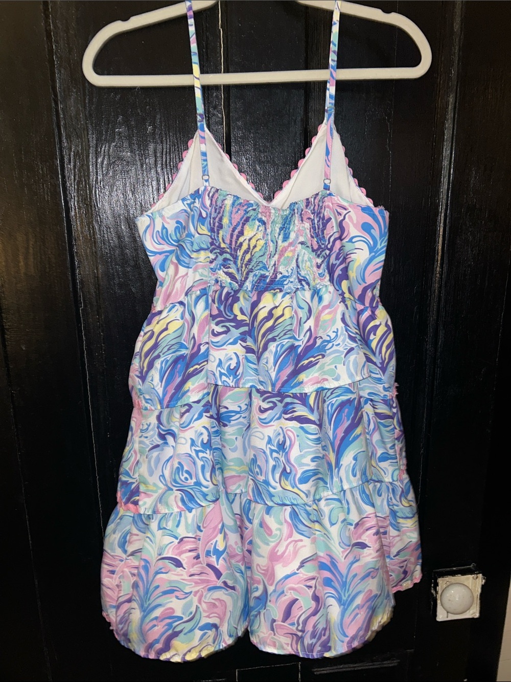 Simply Southern | Pastel Swirl Tiered Sundress - Picture 6 of 10
